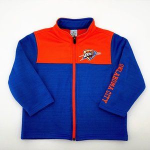 OKC Thunder Toddler Zip-Up